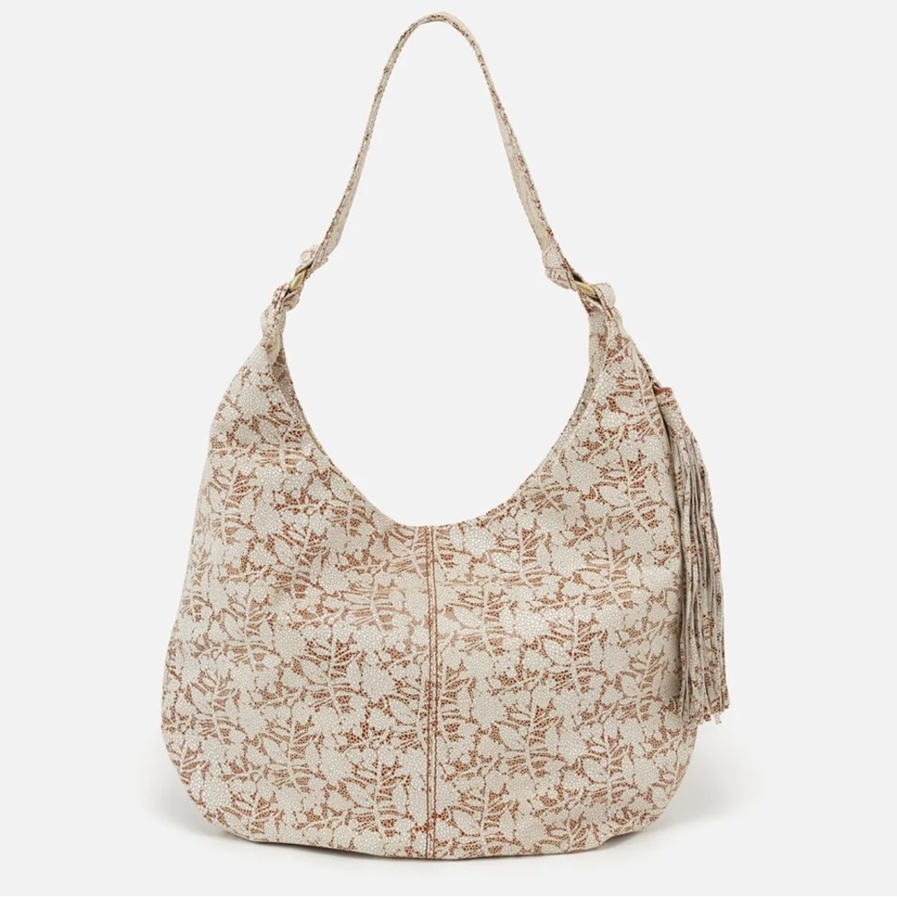 Hobo International Gardner Leather Handbag in Botanical Beauty NWOT